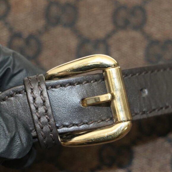 Gucci GG Monogram Canvas Jacquard Messenger Bag 272350 - Dark Brown - Picture 5 of 16